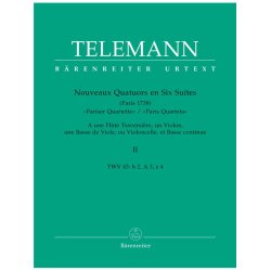 Nouveaux Quatuors en Six Suites - Telemann, Georg Philipp