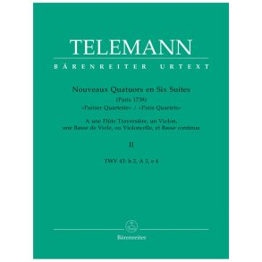 Nouveaux Quatuors en Six Suites - Telemann, Georg Philipp