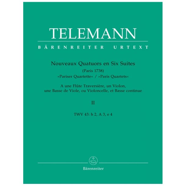 Nouveaux Quatuors en Six Suites - Telemann, Georg Philipp