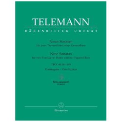 Nine Sonatas - Telemann, Georg Philipp