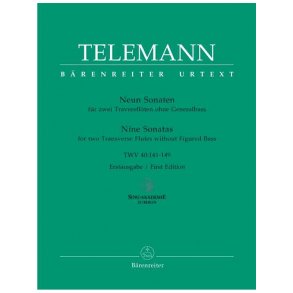 Nine Sonatas - Telemann, Georg Philipp