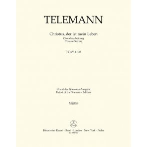Christus, der ist mein Leben - Telemann, Georg Philipp