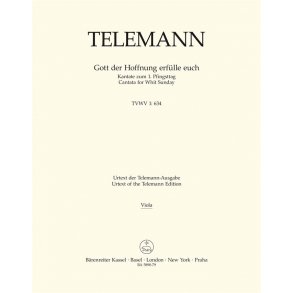 Gott der Hoffnung erfülle euch - Telemann, Georg Philipp