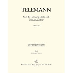 Gott der Hoffnung erf&uuml;lle euch - Telemann, Georg Philipp