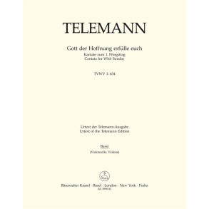 Gott der Hoffnung erfülle euch - Telemann, Georg Philipp