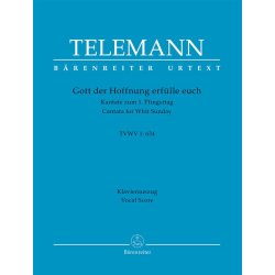 Gott der Hoffnung erf&uuml;lle euch - Telemann, Georg Philipp