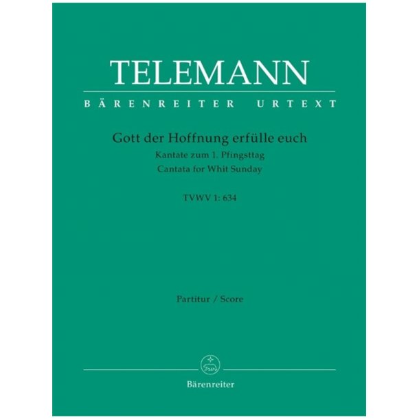 Gott der Hoffnung erf&uuml;lle euch - Telemann, Georg Philipp