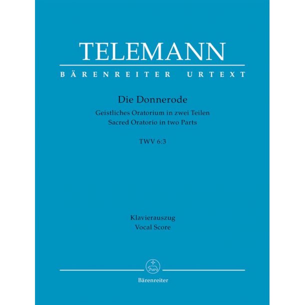 Die Donnerode - Telemann, Georg Philipp