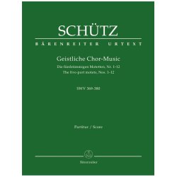 Geistliche Chor- Music - Sch&uuml;tz, Heinrich