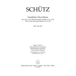 Geistliche Chor-Music - Sch&uuml;tz, Heinrich