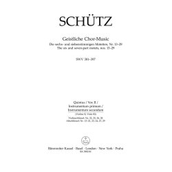 Geistliche Chor-Music - Sch&uuml;tz, Heinrich