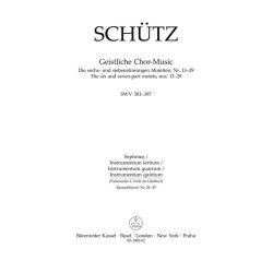 Geistliche Chor-Music - Sch&uuml;tz, Heinrich