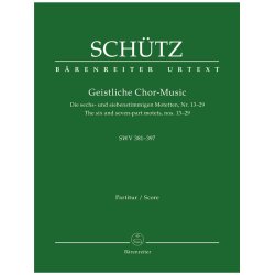 Geistliche Chor-Music - Sch&uuml;tz, Heinrich