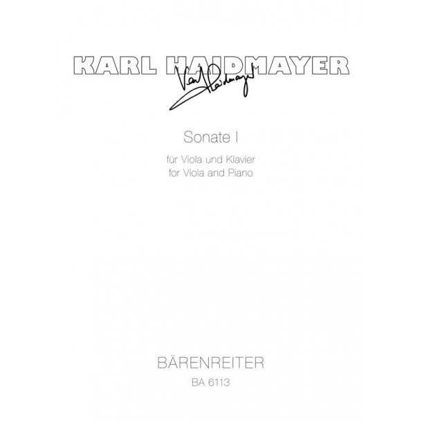 Sonata - Haidmayer, Karl