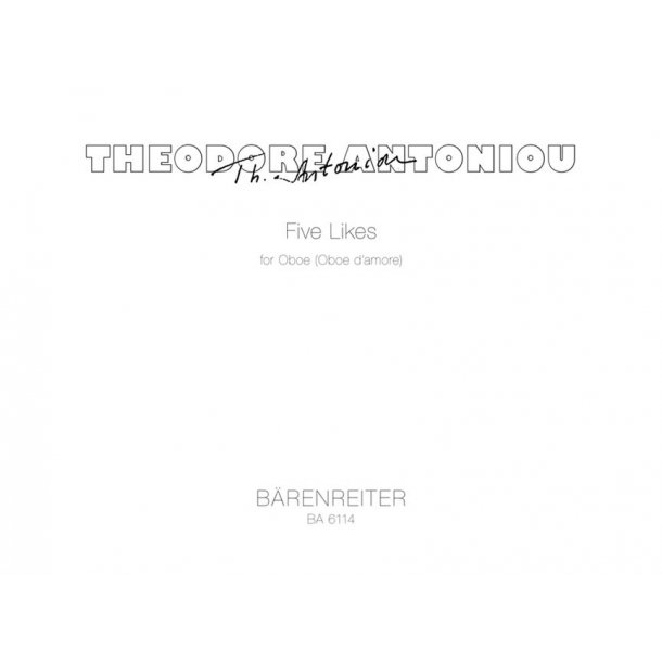 Five Likes - Antoniou, Theodore