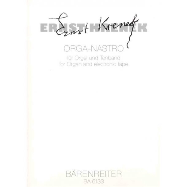 Orga-Nastro - Krenek, Ernst