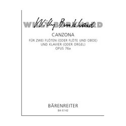 Canzona - Burkhard, Willy