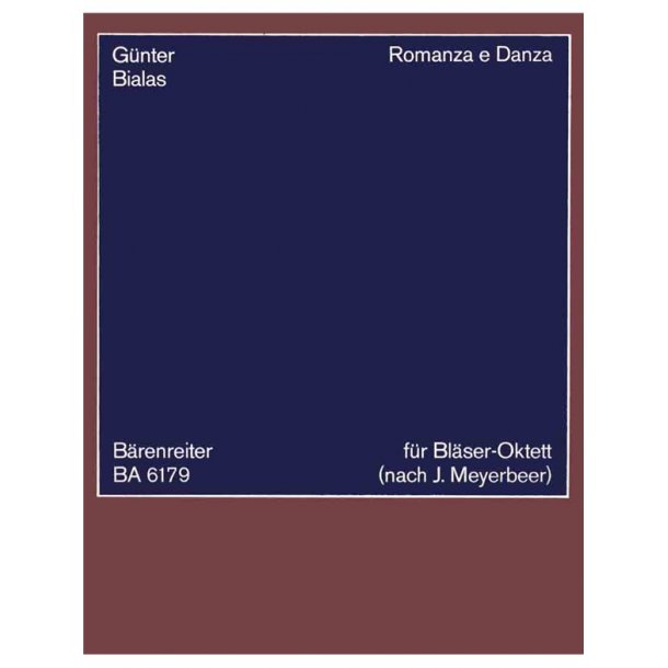 Romanza e Danza - Bialas, G&uuml;nter