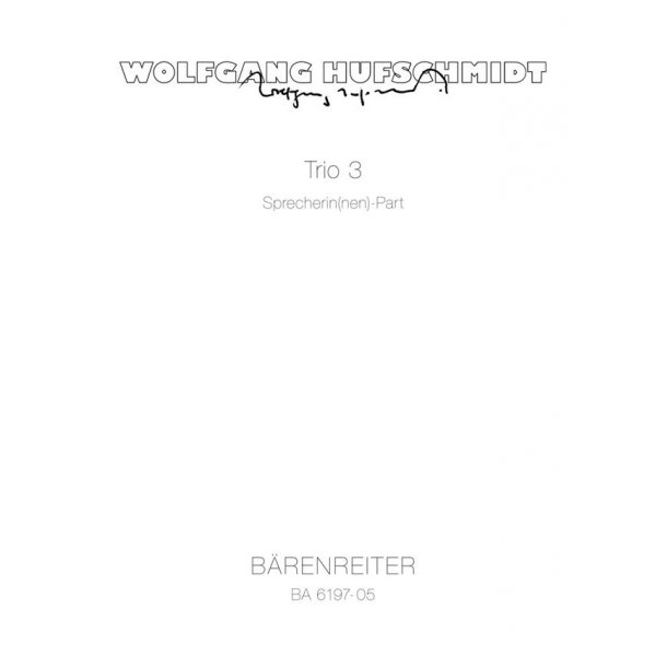 Trio 3 - Hufschmidt, Wolfgang