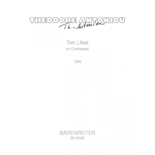 Two Likes - Antoniou, Theodore