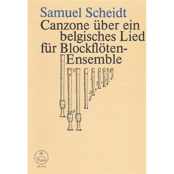 Canzone &uuml;ber ein belgisches Lied - Scheidt, Samuel