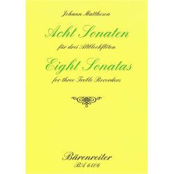 Eight Sonatas - Mattheson, Johann