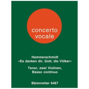 Es danken dir, Gott, die Völker - Hammerschmidt, Andreas