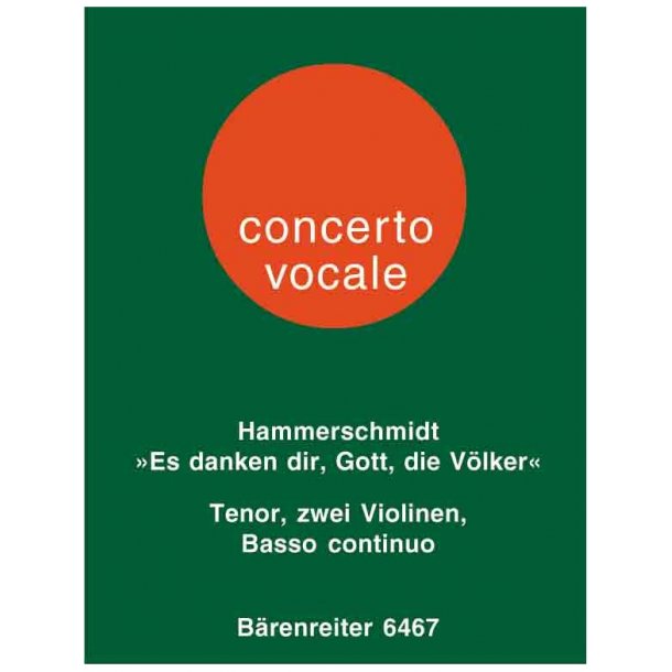 Es danken dir, Gott, die V&ouml;lker - Hammerschmidt, Andreas