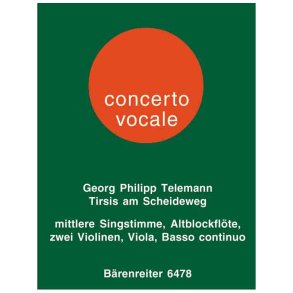Tirsis am Scheidewege - Telemann, Georg Philipp