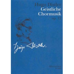 Geistliche Chormusik - Distler, Hugo