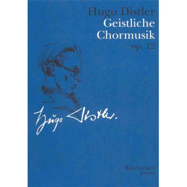 Geistliche Chormusik - Distler, Hugo