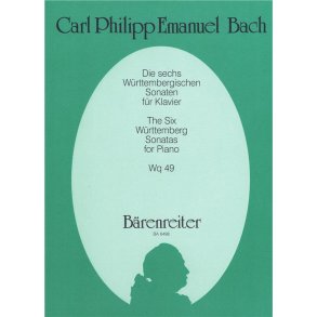 The Six Wuttenberg Sonatas - Bach, Carl Philipp Emanuel