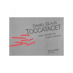 Toccatacet. Setti versetti per organo piccolo - Glaus, Daniel