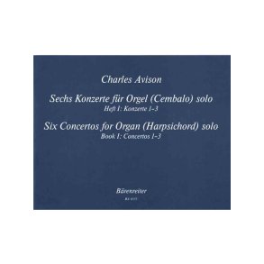 Six Concertos - Avison, Charles