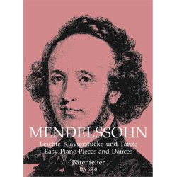 Easy Piano Pieces and Dances - Mendelssohn Bartholdy, Felix