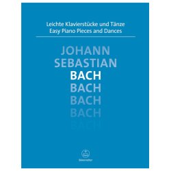Easy Piano Pieces and Dances - Bach, Johann Sebastian