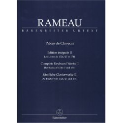 S&auml;mtliche Clavierwerke, Band II - Rameau, Jean-Philippe