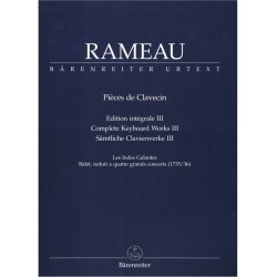 S&auml;mtliche Clavierwerke, Band III - Rameau, Jean-Philippe