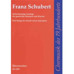 Mehrstimmige Ges&auml;nge - Schubert, Franz