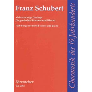 Mehrstimmige Gesänge - Schubert, Franz