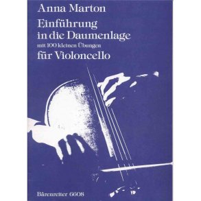 Einführung in die Daumenlage - Marton, Anna