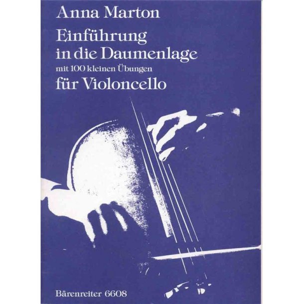 Einf&uuml;hrung in die Daumenlage - Marton, Anna