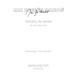 Concerto da camera - Barto&#154;, Jan Zdenek