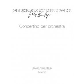 Concertino per Orchestra - Wimberger, Gerhard