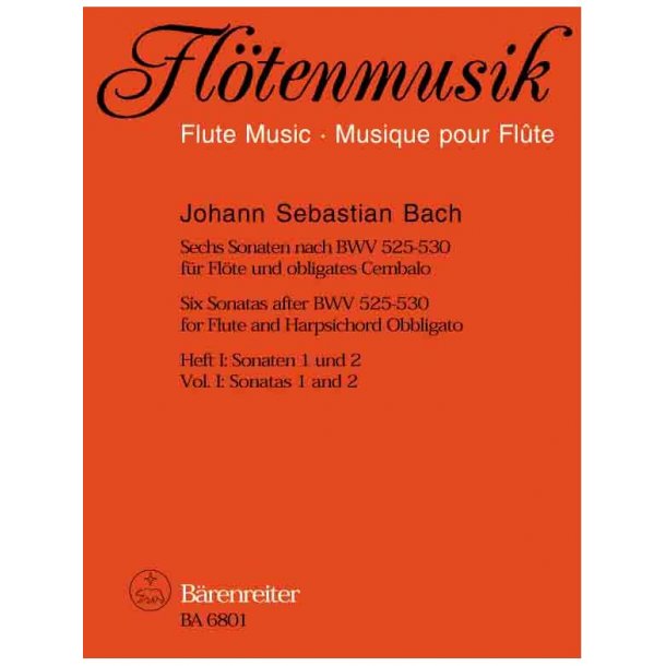 Six Sonatas after BWV 525-530 - Bach, Johann Sebastian