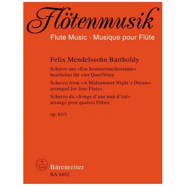 Scherzo from the incidental music to "A Midsummer Night's Dream" - Mendelssohn Bartholdy, Felix