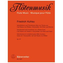 Introduktion und Variationen - Kuhlau, Friedrich