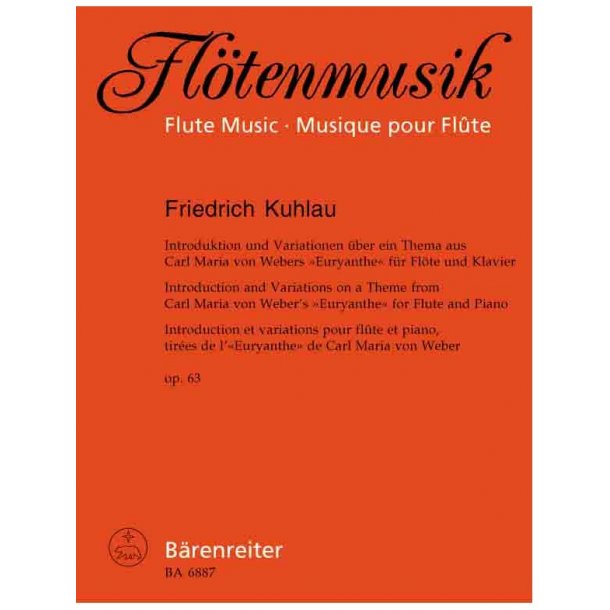 Introduktion und Variationen - Kuhlau, Friedrich