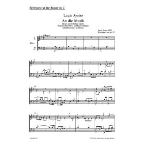 An die Musik - Spohr, Louis