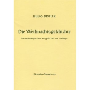 Die Weihnachtsgeschichte (Nativity Story) - Distler, Hugo